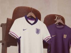 England presented a new kit for Euro 2024