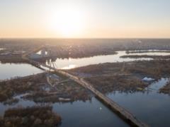 Поднятие уровня воды в Днепре: жителей Киева и области предупредили о желтом уровне опасности