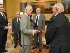 Buckingham Palace has released the first photos of King Charles III after rumors of his death