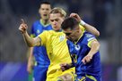 Bosnia and Herzegovina beat Ukraine by the number of shots in the first half of the Euro 2024 selection match