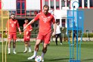 Kane resumed training with the Bayern team