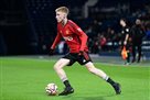 Junior midfielder of the Ukrainian origin Baumann trained with the first team of Manchester United