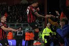 Bournemouth from Zabarny won a head-on collision with Cristal Peles and overtook Chelsea