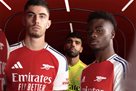 Arsenal presented their kit for the 2024/25 season