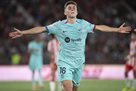 Barcelona, \u200b\u200bwith Fermin s double, escaped from hopeless Almeria, not without benefits