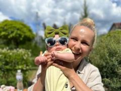 Лилия Ребрик восхитила фото с трехмесячной дочкой и поздравила ее с особым праздником