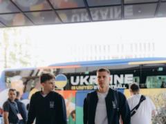 Сборная Украины прибыла в Мюнхен на стартовый матч Евро-2024