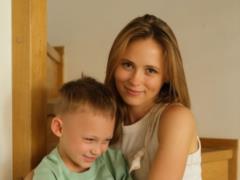 Анна Кошмал нежно поздравила сына с 6-летием и рассекретила, что с мужем ему подарила