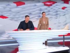 От ведущих  1+1  в прямом эфире  сбежал  стол – видео
