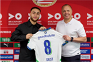 Dest left Barcelona and signed a contract from PSV
