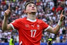 Vargas became the best finisher in the match between Switzerland and Italy