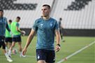 Dyachuk recovered from an injury in the match against Partizan