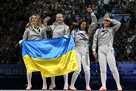 Ukraine won the first Olympic gold - among women s fencing teams