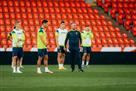 Mudryk is in Ukraine’s entry for the match with the Czech Republic, Sidorchuk is in a pose