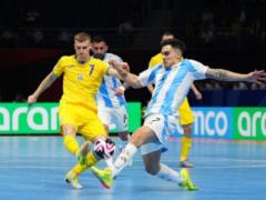 Сборная Украины по футзалу разгромно уступила Аргентине на старте чемпионата мира-2024