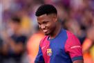 Fati returned from injury and was out before applying for the match Monaco - Barcelona