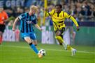 Borussia Dortmund reached Brugge in the Champions League match