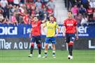 Osasuna fought with Las Palmas, gaining a third home victory