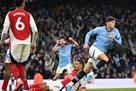 Arsenal won the victory over Manchester City without stopping