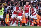 Arsenal at Trilera won a victory over Leicester and overtook Manchester City