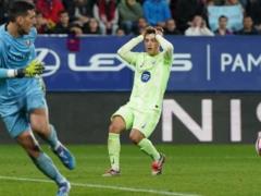 Osasuna - Barcelona 4:2 Video of goals and review of the La Liga match