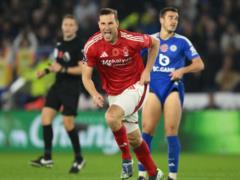 Wood s brace gives Forest victory over Leicester