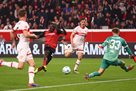Bayer Leverkusen played a game with Stuttgart