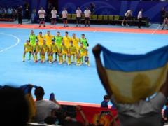 Збірна України з футзалу в товариському матчі обіграла команду Чехії