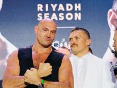  Жадное пузо, я не оставлю тебя в одиночестве : Усик обратился к Фьюри перед реваншем – забавное видео