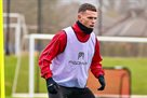 Mykytyshyn plays from Pershi Khvylin against Poliss