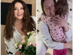 Могилевская растрогала, как ее 4-летняя дочь нашла подарок под подушкой:  Николайчик забегал 