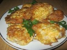 Канапе с грибами и яйцом