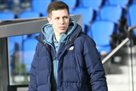 Pikhalonok turning to the starting warehouse of Dynamo Kiev for the match against Veres