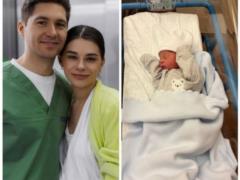 Остапчук довел до слез видео с родов 24-летней жены и показал первую реакцию на сына