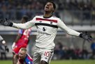 Rashford turned before Manchester United s squad for the match against Newcastle