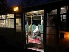 Russians attacked a minibus in Kherson, there were casualties