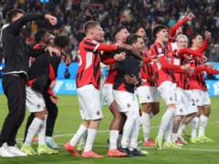Milan wins the Italian Super Cup