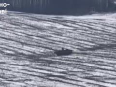 In the Kursk region, a Ukrainian armored personnel carrier crushed Russian infantry with its wheels