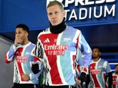 Zinchenko was left on the bench for the first League Cup semi-final against Newcastle