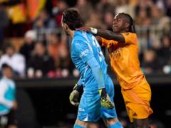 Vinicius suspended after being sent off against Valencia