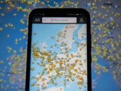 Three passenger planes spotted over Ukraine
