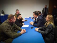 Зеленский встретился с Генсеком НАТО