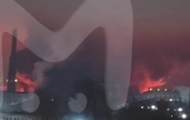 Под Петербургом горит ацетонный завод