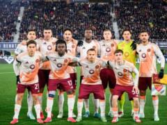 Dovbik s goal saved Roma from defeat in the Italian Championship match against Bologna