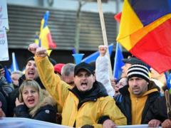 В Румынии прошли протесты против отмены результатов выборов