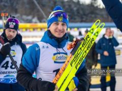 Pidruchny was recognized as the best biathlete at the World Cup in Oberhof