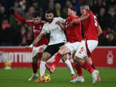 Sensational Nottingham held out a tough draw against Liverpool