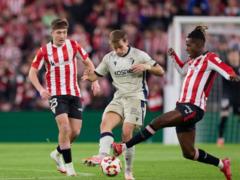 Spanish Cup. Osasuna knocked out Athletic, Sociedad strongest for Rayo