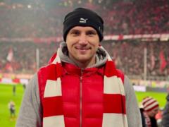 The undefeated Ukrainian boxer witnessed the devastating victory of Bayern
