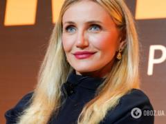 Will be popular in the spring: Cameron Diaz showed a fashionable look with jeans